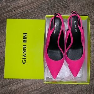 GIANNI BINI PINK HEELS